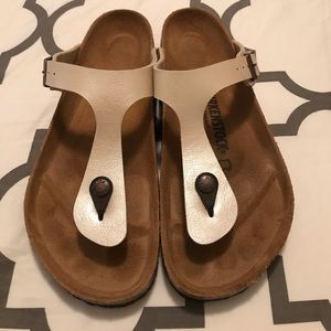 Women’s Birkenstock Gizeh cream 39